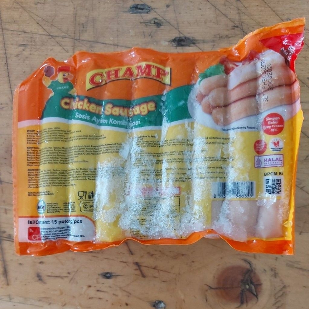 CHAMP SOSIS AYAM 500GR