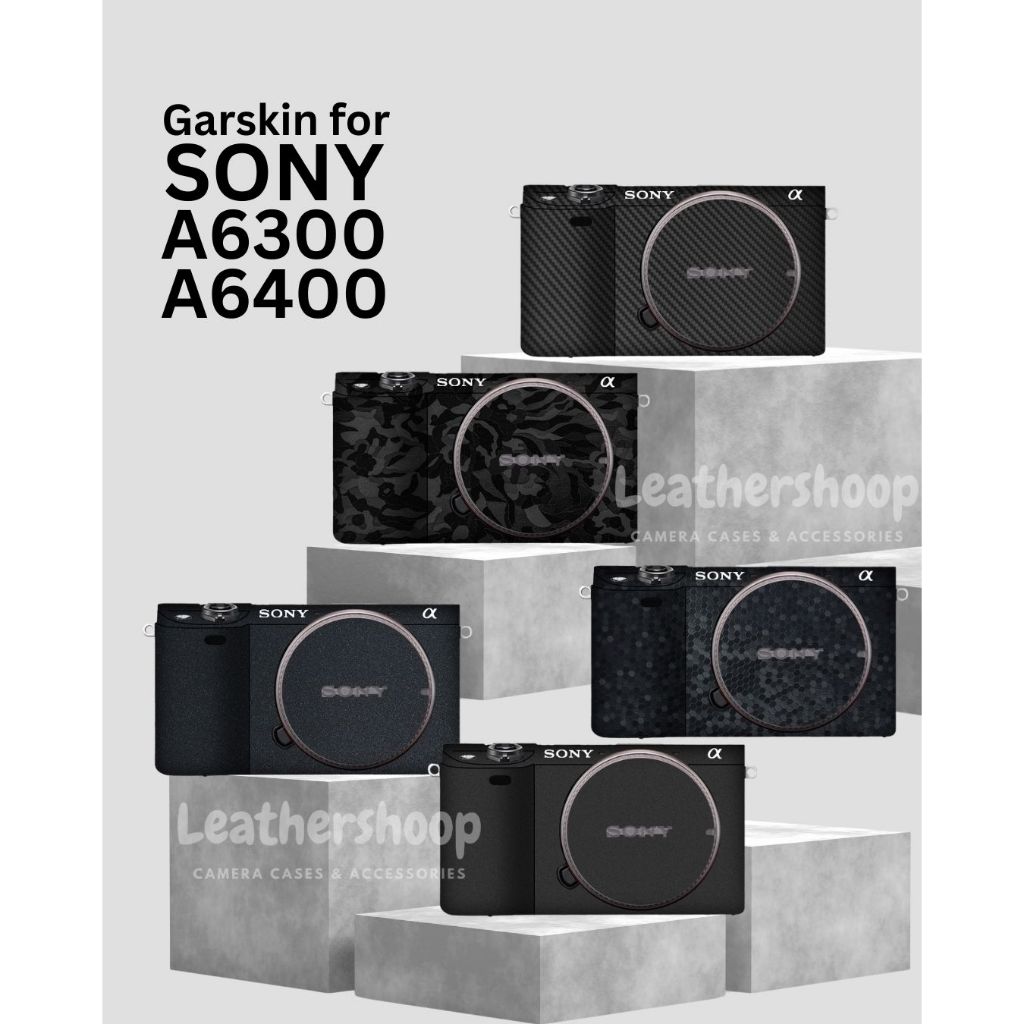 Garskin for Sony A6300 A6400 Sticker Body Protector Wrap Skin