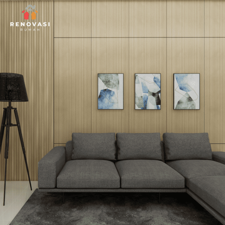 FLAT PANEL BALIAN - SERENE CEDAR / WALL BOARD / WALL FLAT / PANEL DATAR / WPC PANEL / ANTI RAYAP / A