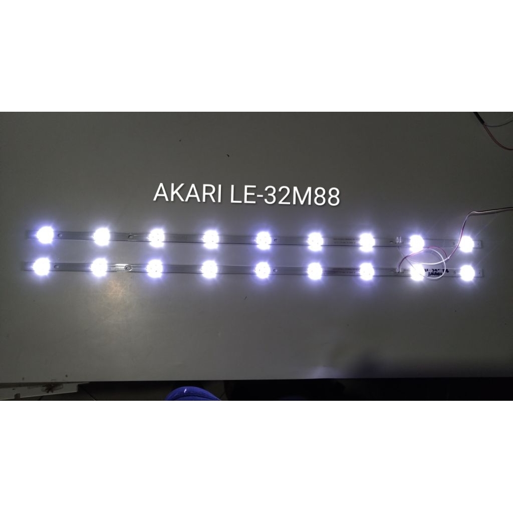 Lampu tv akari le-32m88 backlight tv akari le-32m88