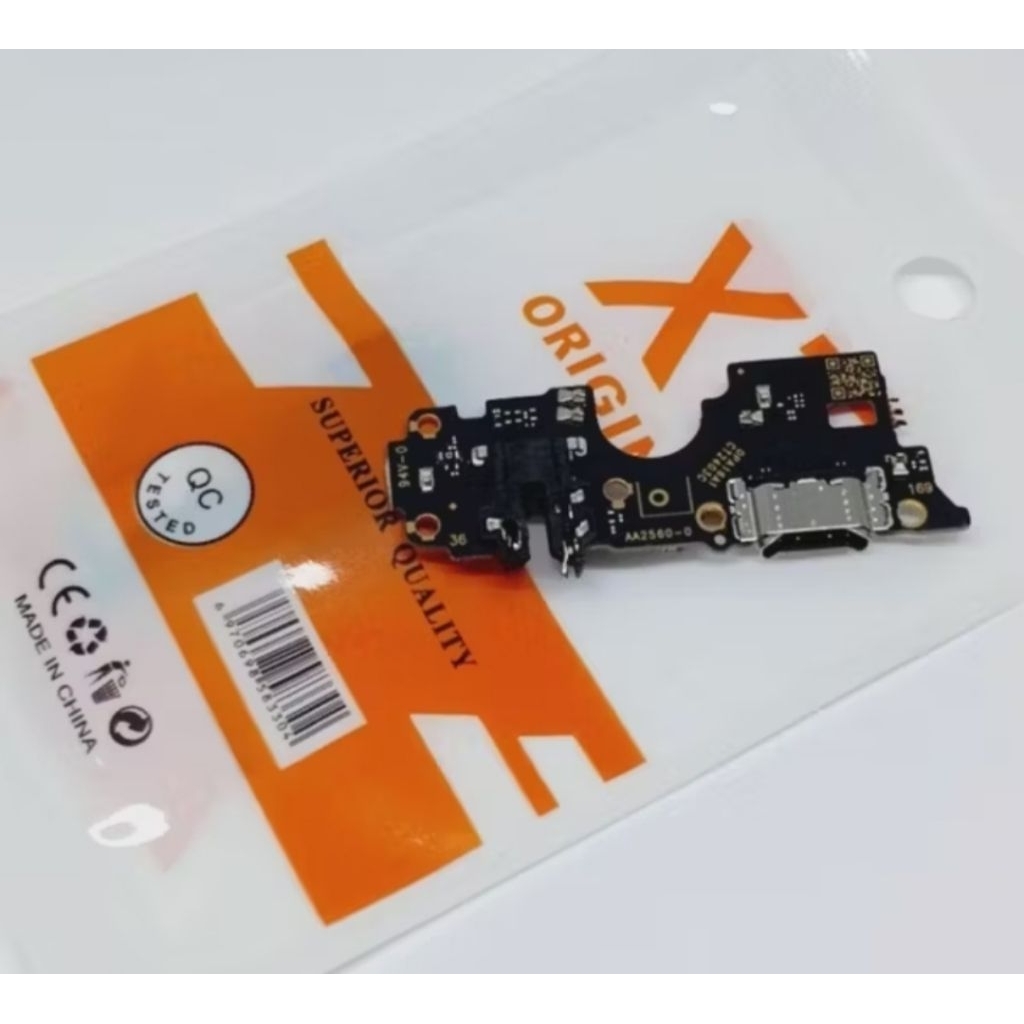 PAPAN CAS/PCB KONEKTOR CHARGER OPPO A16/OPPO A54  FULL IC ORIGINAL