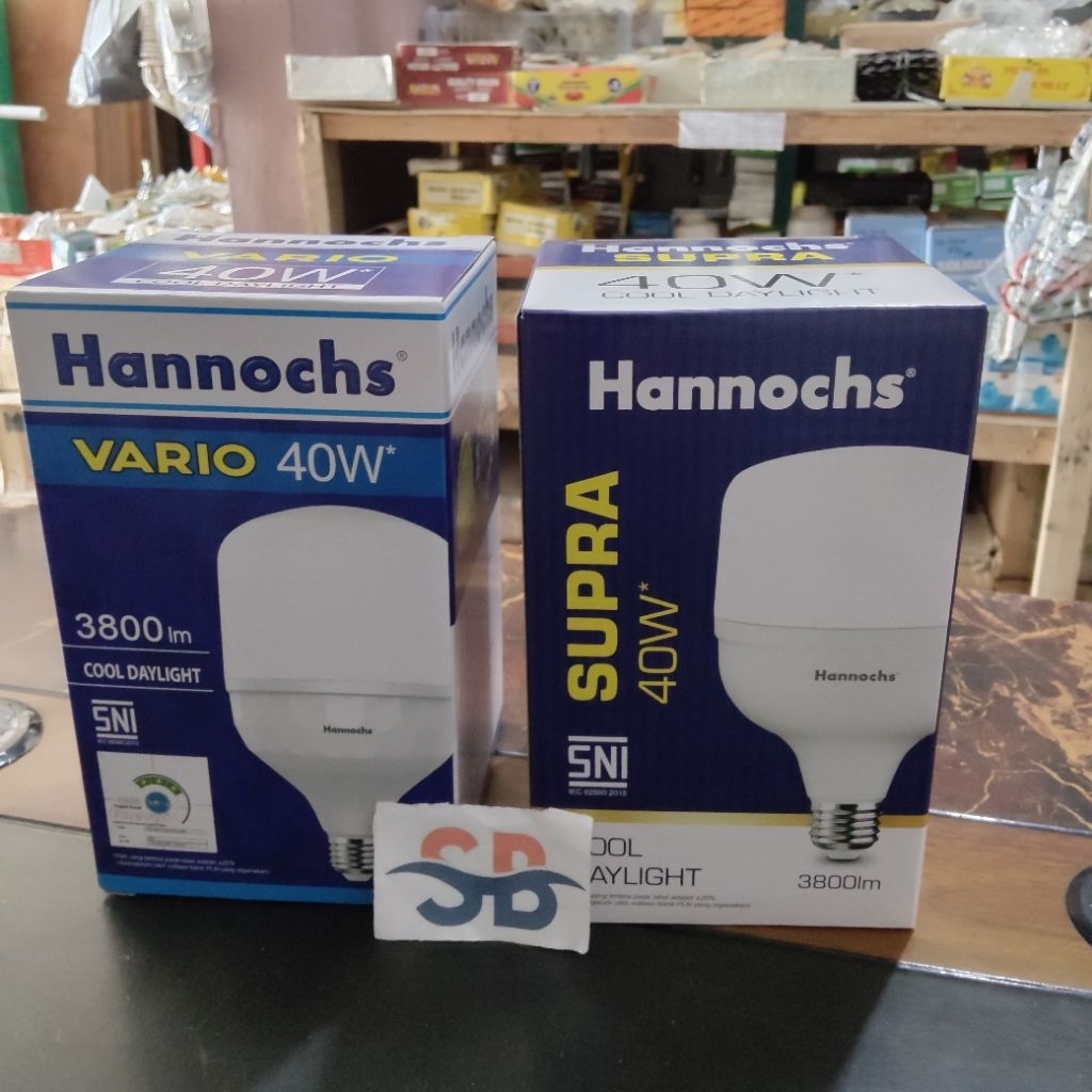 Lampu LED Hannochs SUPRA dan VARIO 40 WATT 12WATT / lampu Hannochs LED / bola lampu Hannochs / bola 