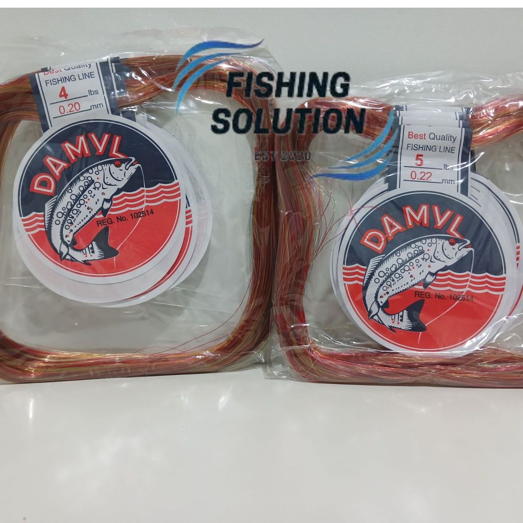 Senar Pancing Goldenfish Golden Fish Damyl / Damil 300 Meter - Mambo / Pelangi - Semua Ukuran