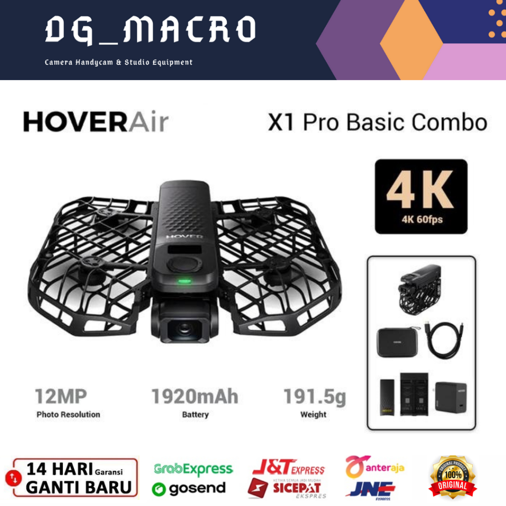 Hover Air X1 Pro Basic Combo Drone Camera Foldable Hover X-1