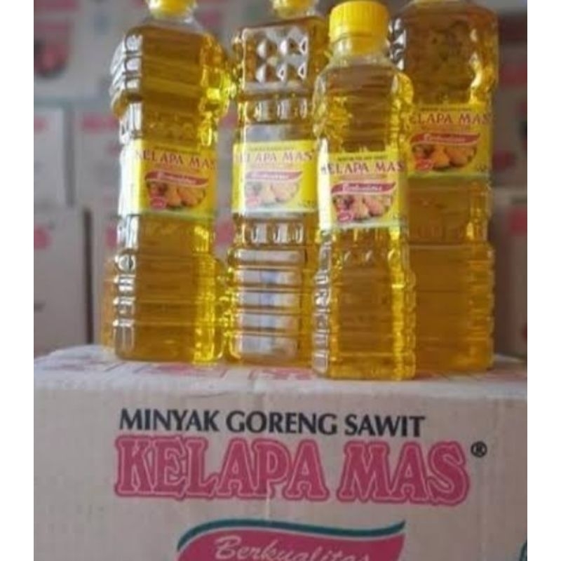 minyak goreng botol kelapa mas 400ml