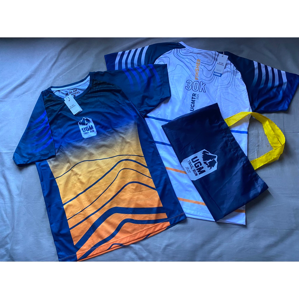Jerse Event dan finisher 30K UGM Trail run
