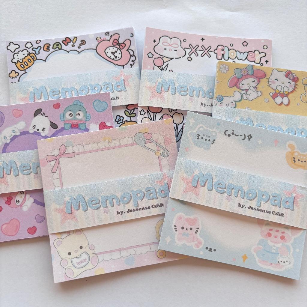 Memopad Cartoon Lucu Memo Note Paper (No Glue)