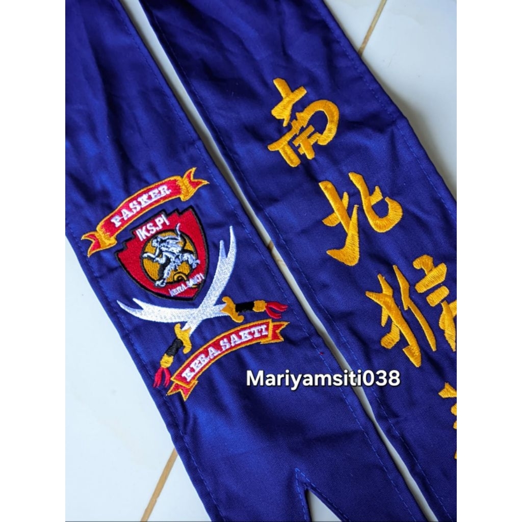 Sabuk ikspi biru drill pedang Sabuk ikspi kera sakti Sabuk biru iks Sabuk drill ikspi kera sakti