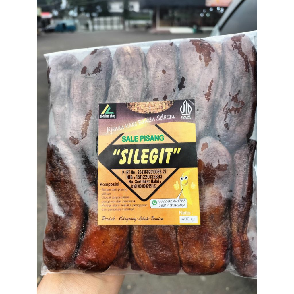 Sale Pisang basah SILEGIT / sale pisang madu 400 gram