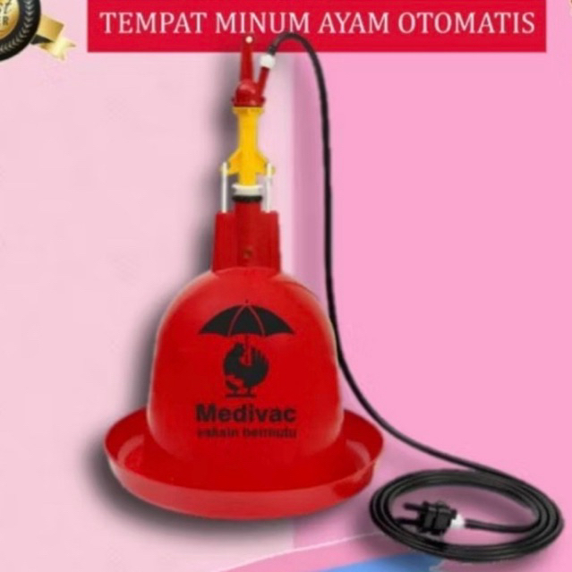 Tempat minum ayam otomatis