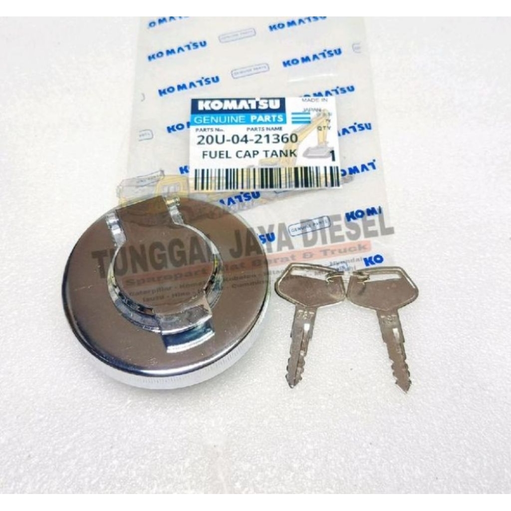 Tutul Tangki Solar Komatsu PC75 PC50 PC75UU-2 PC75UU-3 Cap Fuel Tank 20U-04-21360