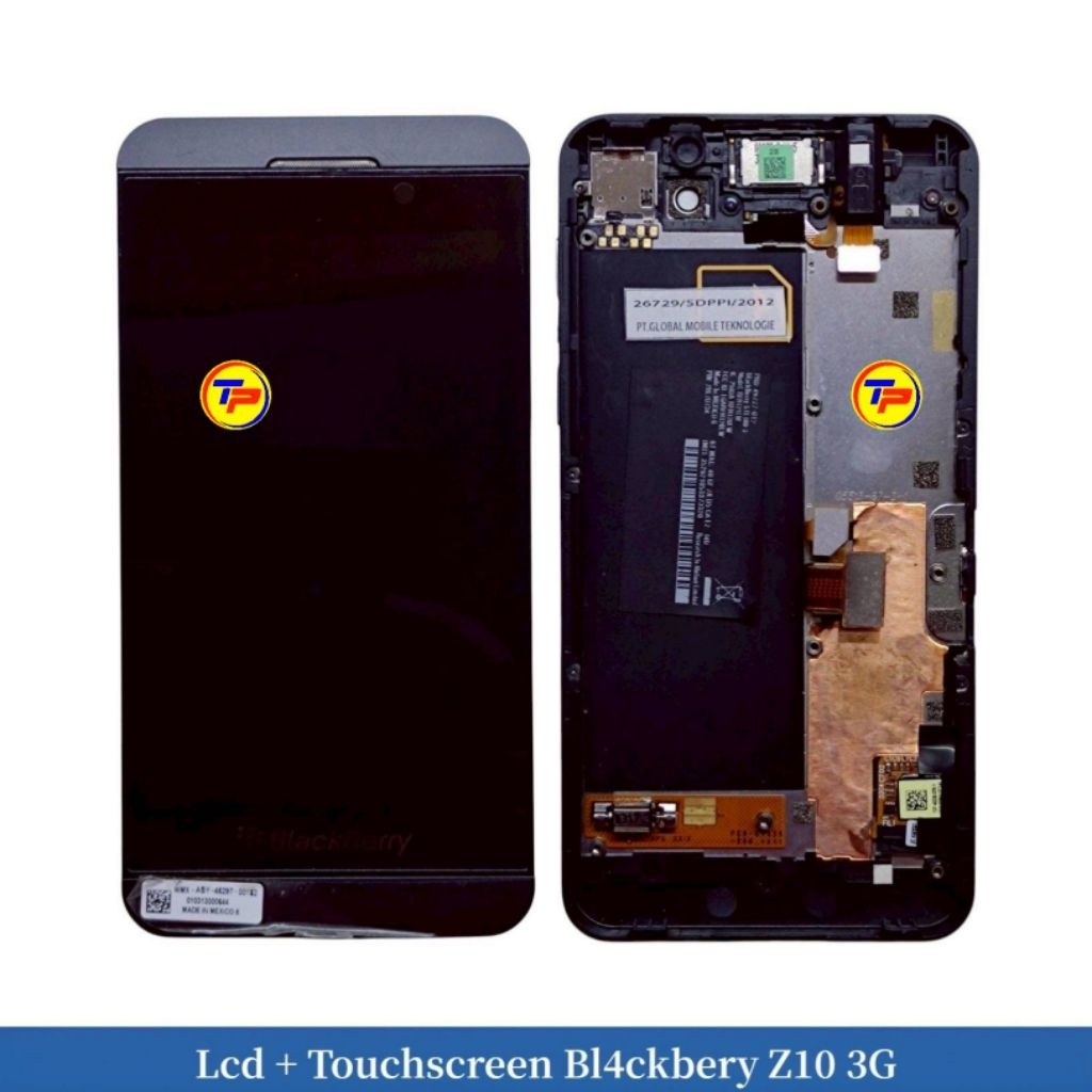 Lcd + Touchscreen Blackberry Z10 3G