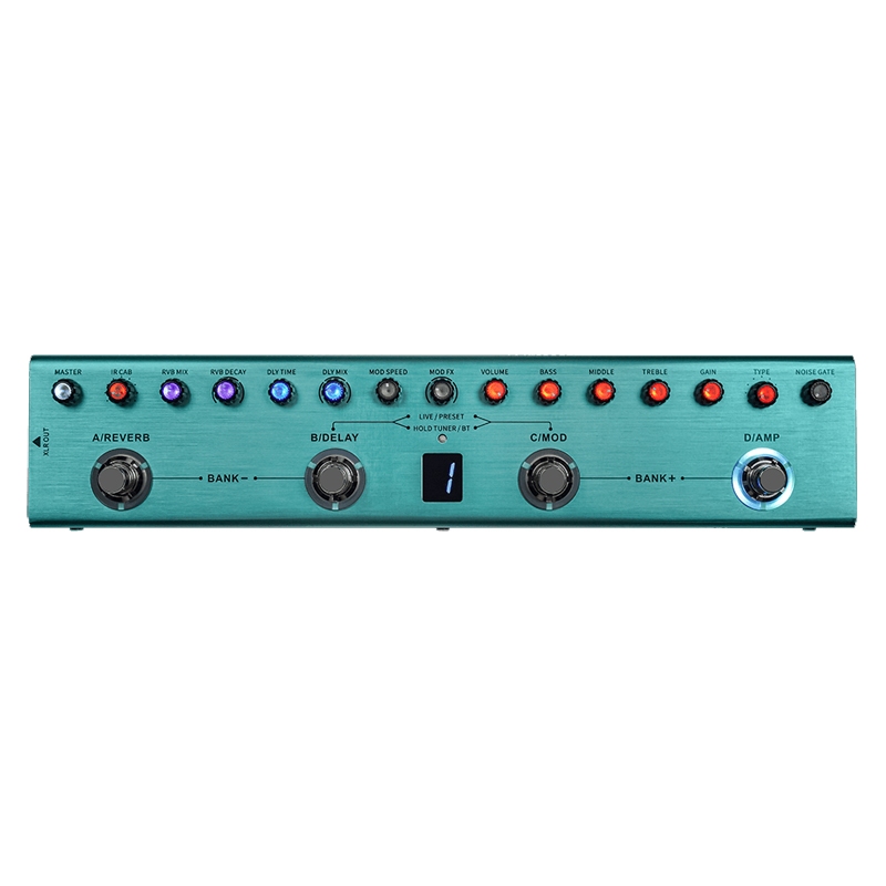 M-VAVE TANK-G Efek Gitar Portable Multifungsi