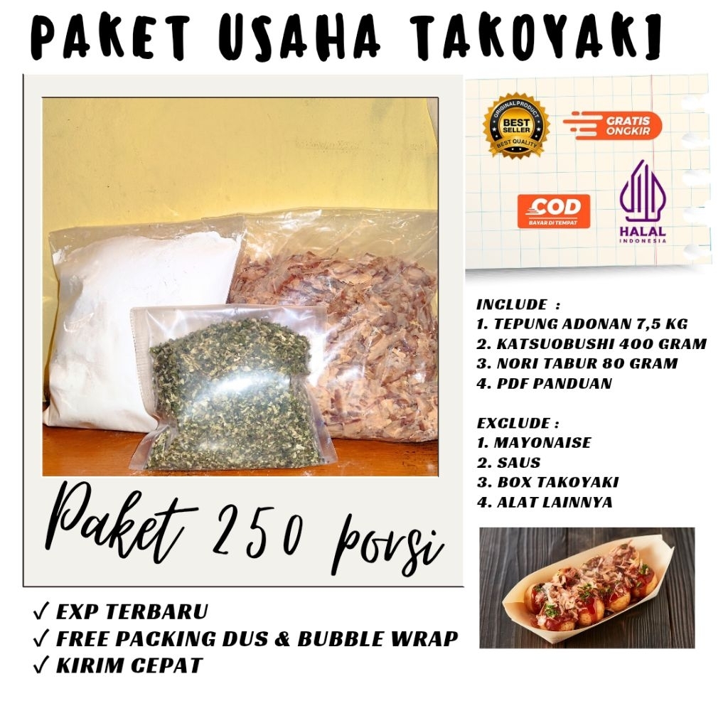 PELUANG USAHA TAKOYAKI Modal kecil untung besar—PAKET BISNIS TAKOYAKI