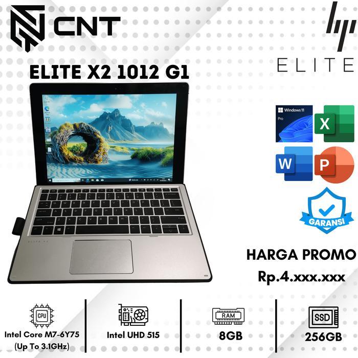 Laptop 2 in 1 HP Elite X2 1012 G1 m7-6y75 (8/512GB) Touchscreen