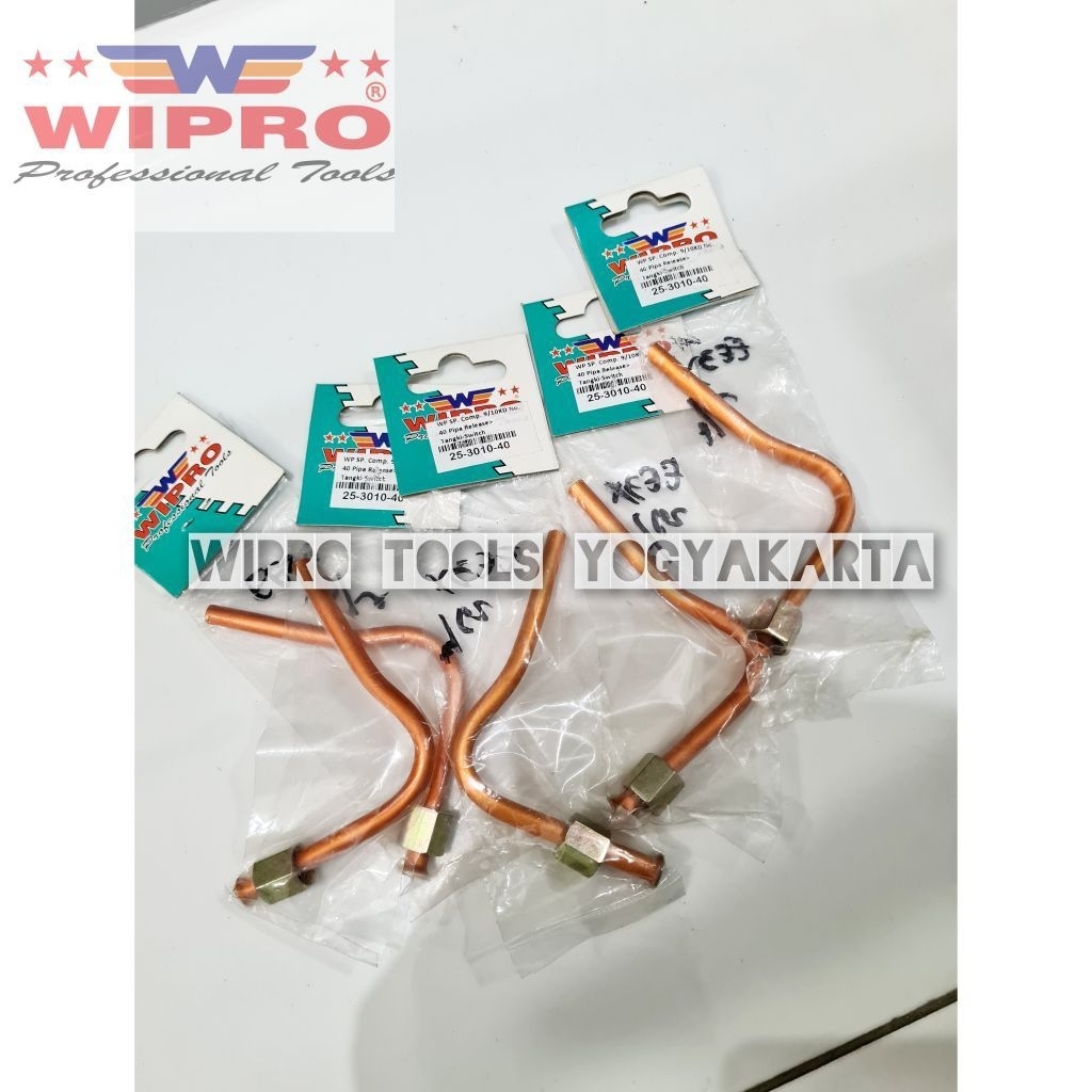 Wipro Selang Pipa Release Kuningan / Selang Switch Komoresor / Selang Pipa Kuningan Otomatis Kompres