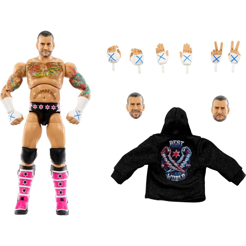 Mattel WWE Ultimate Edition Action Figure & Accessories Set