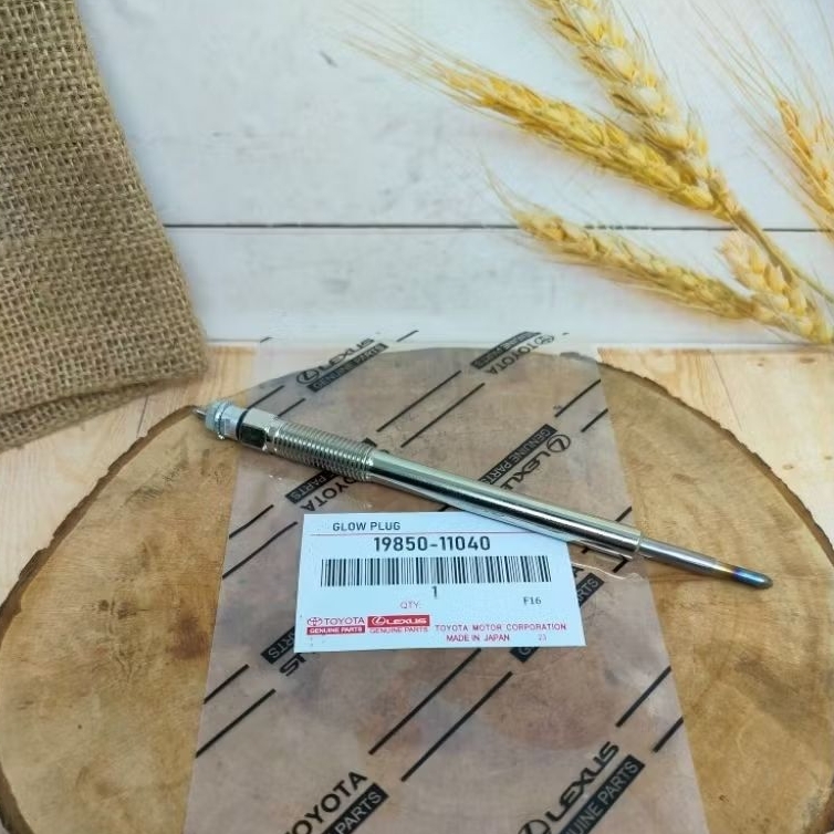 BUSI PEMANAS - GLOW PLUG HILUX REVO 2GD - INNOVA INOVA REBORN FORTUNER VRZ 19850-11040 ORIGINAL 1PC