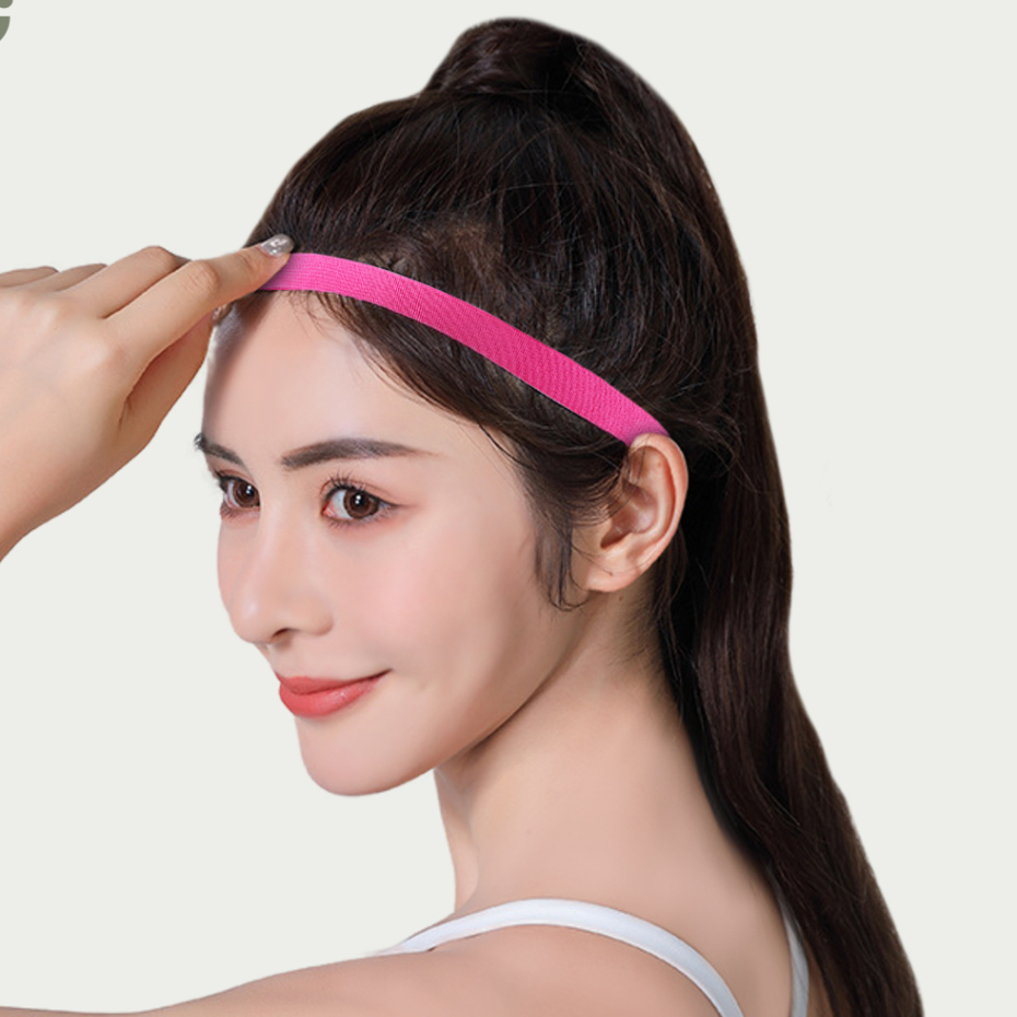 • LOVRE • Mini Hairband Sport / Headband Sport / Ikat Kepala Wanita dan Pria Ikat Kepala Olahraga
