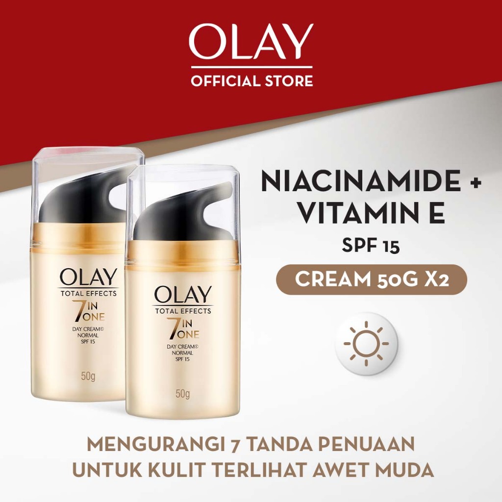 OLAY TOTAL EFFECTS DAY CREAM NORMAL 50GR