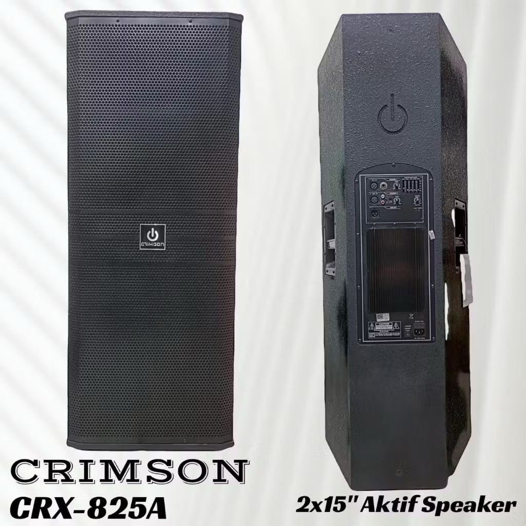 Speaker Aktif 15 Inch Double Speaker Crimson CRX 825-A Harga perbj
