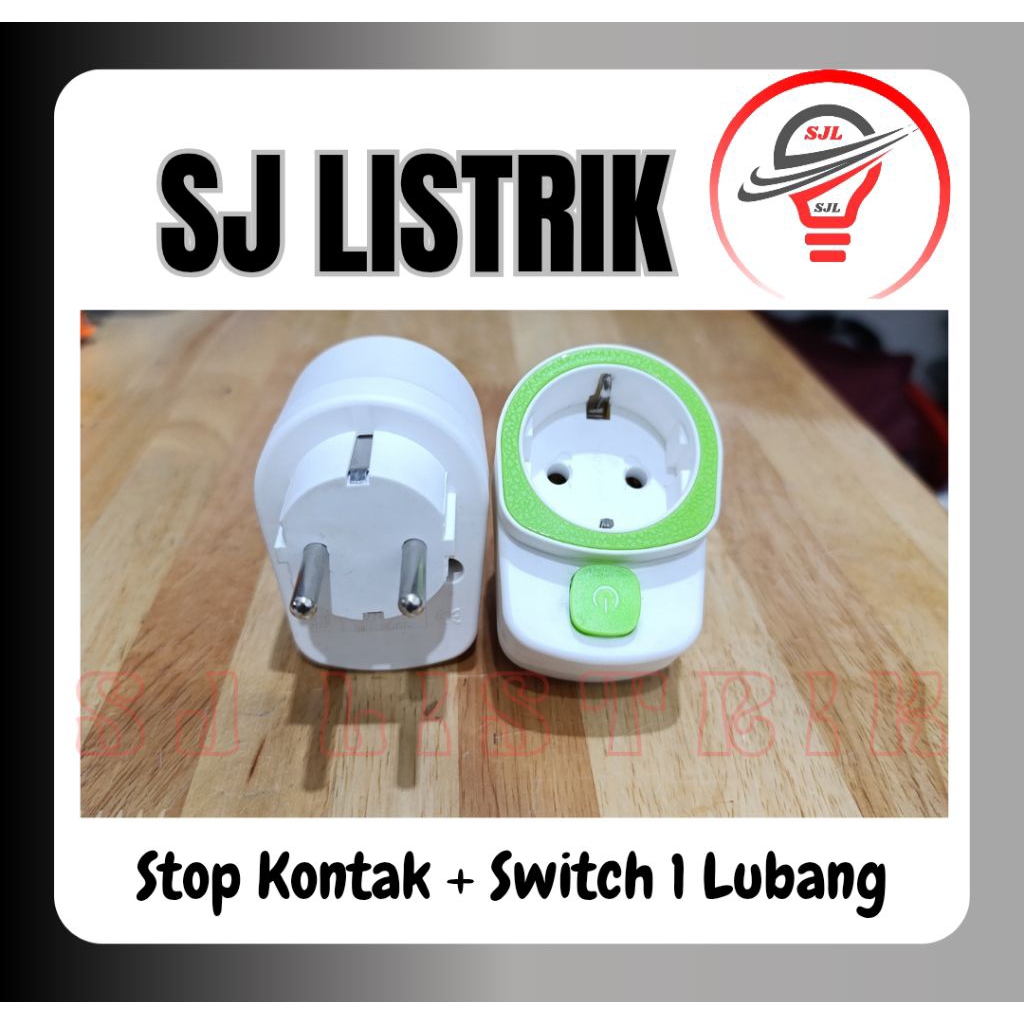 Stop Kontak + Switch 1Lubang Uticon & Matsui/Stop Kontak + Saklar 1 Lubang