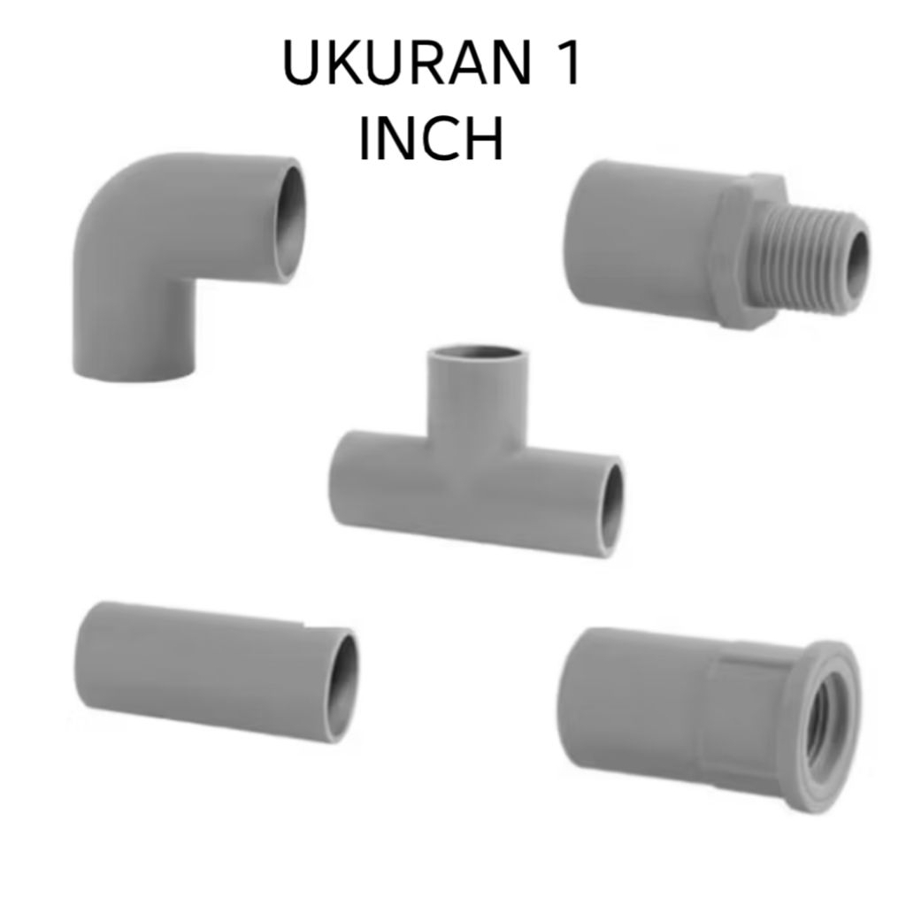 Sambungan Knee Sock Pipa Pvc 1 Inch