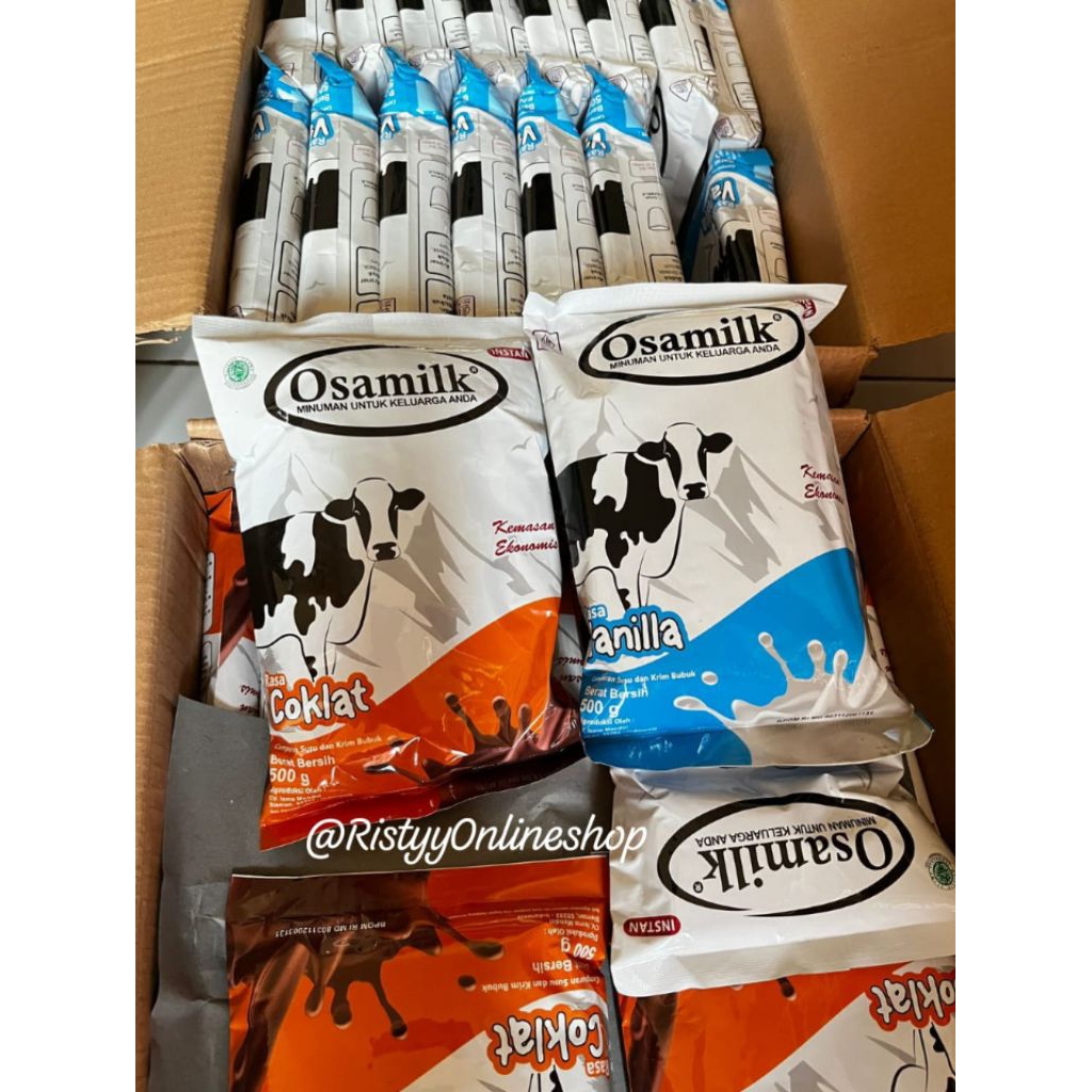 SUSU OSAMILK ORIGINAL BPOM 500Gr,susu osamilk original bpom 500gr