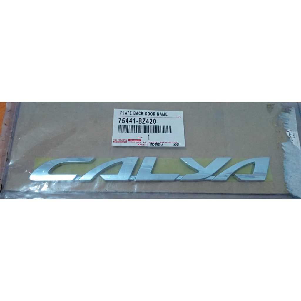Emblem Tulisan "CALYA" / 75441-BZ420