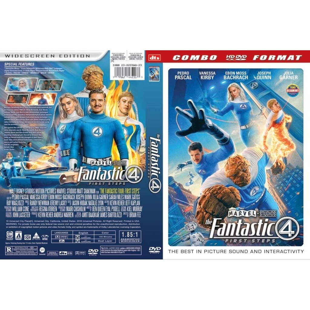 KASET FILM THE FANTASTIC 4 FIRST STEPS 2025