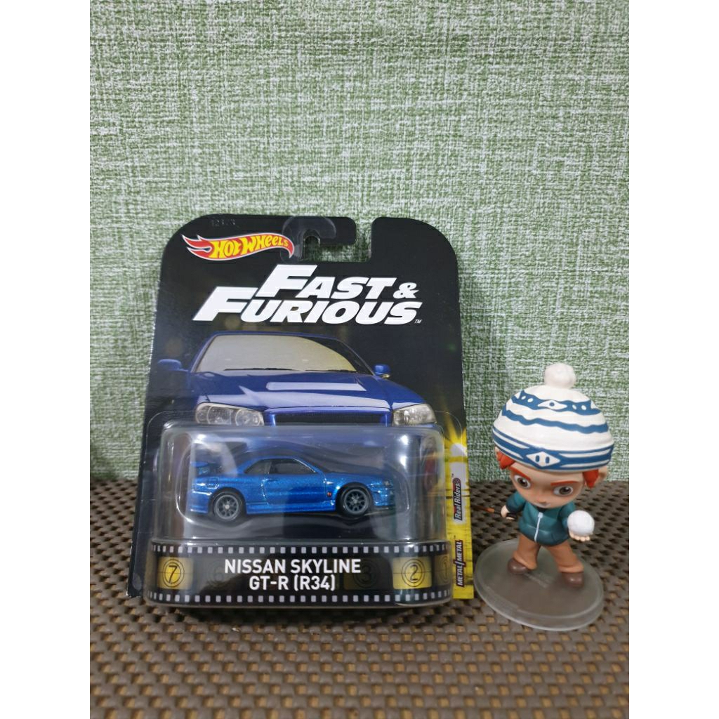 Hot Wheels - Nissan Skyline R34 Retro Premium