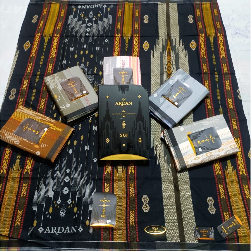 Sarung Ardan songket sarung songket hitam Ardan premium.