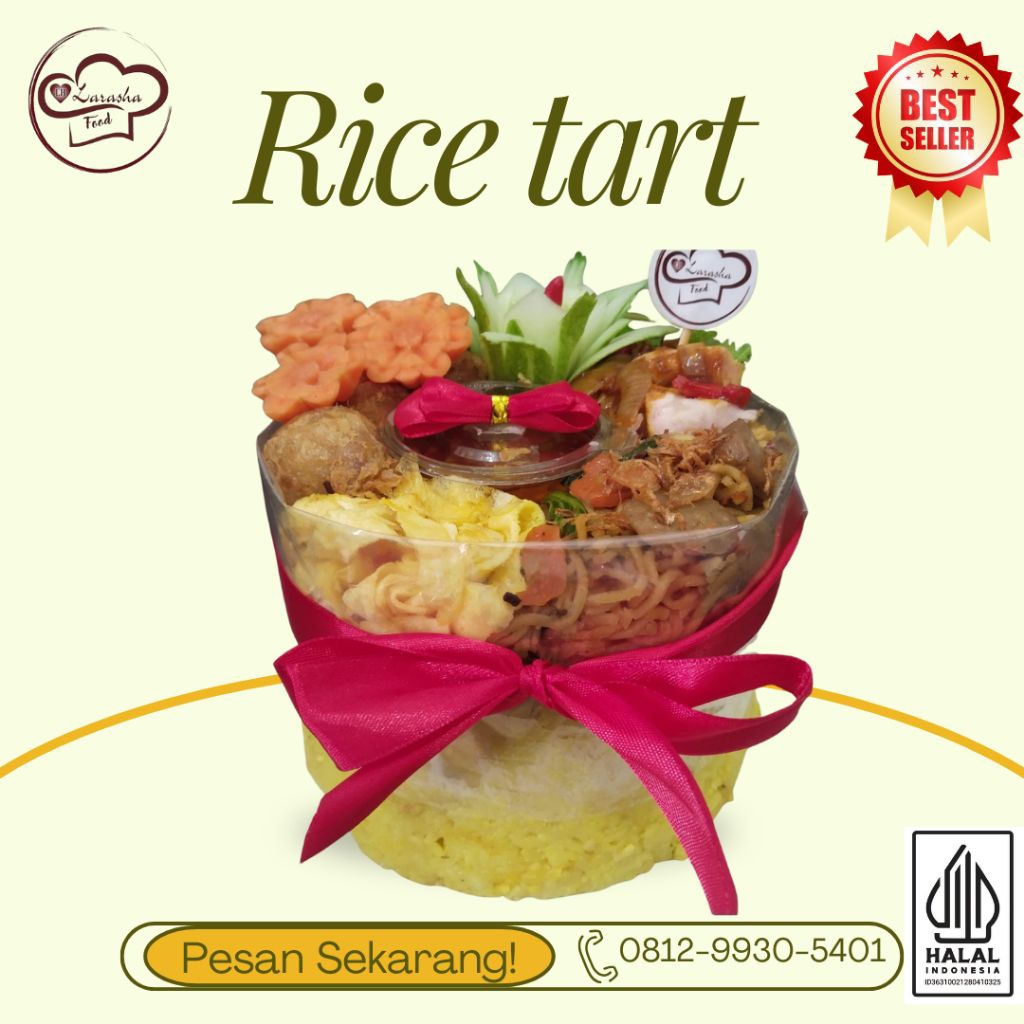 nasi tart/nasi tumpeng/tumpeng nasi tart