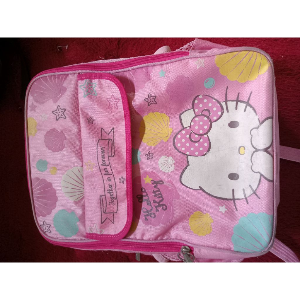 Preloved tas hello kity merk ori adinata
