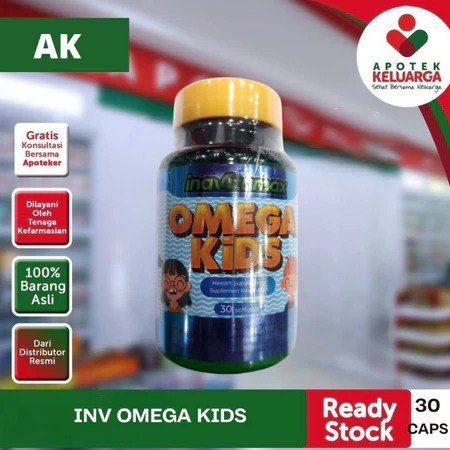 INAVITAMAX OMEGA KIDS ISI 30 KAPSUL