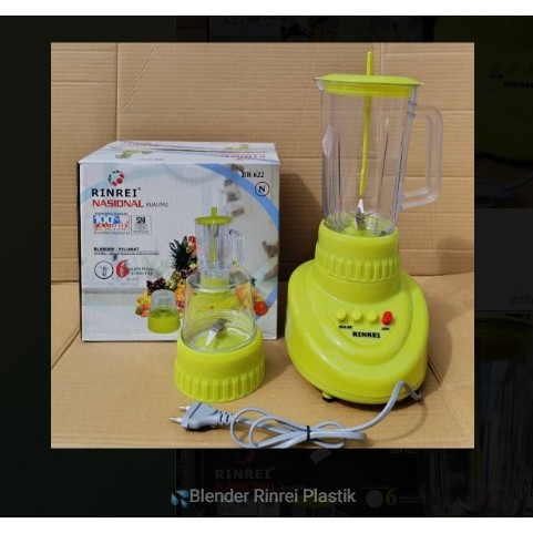 Blender Rinrei Kaca /Blender Rinrei Plastik/BLENDER MEREK RINREI BR-622 P
