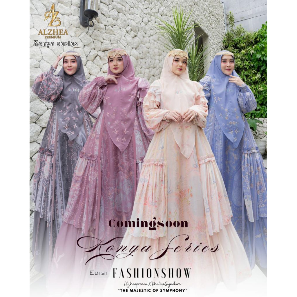 KONYA BY.ALZHEA PREMIUM Gamis syari