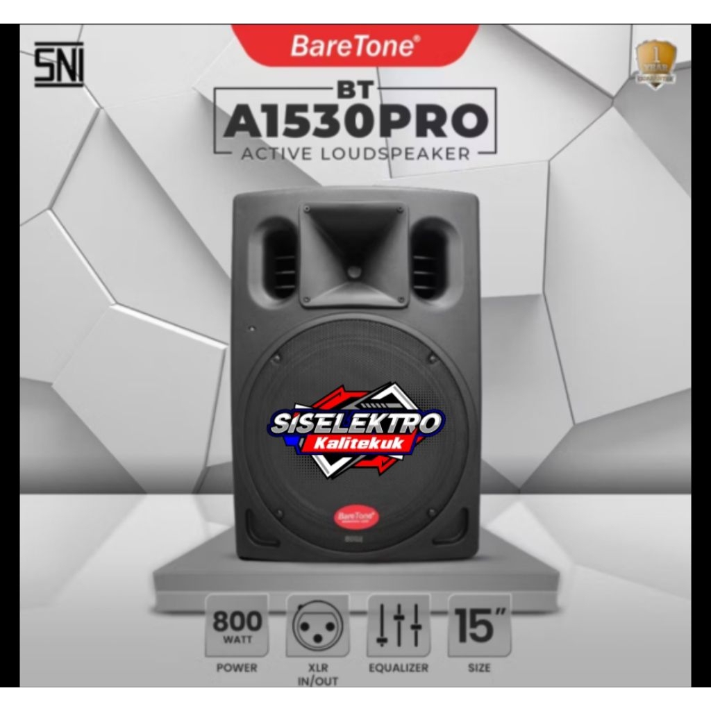 Baretone Speaker aktif A1530PRO 15 Inch speaker aktif baretone a1530 pro