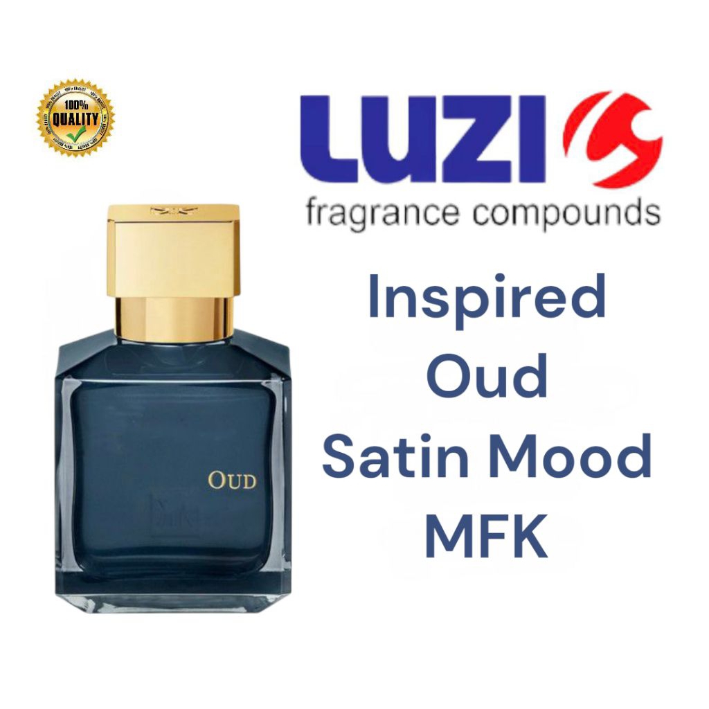Parfum Inspired Oud Satin Mood - Luzi Swiss Premium - Oud Rose Vanilla Caramel - Vol 30 ml - Unisex