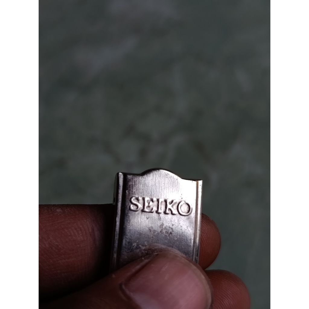 Original part clasp buckle SEIKO 5 JAPAN suku cadang Jam tangan pria ORI COPOTAN