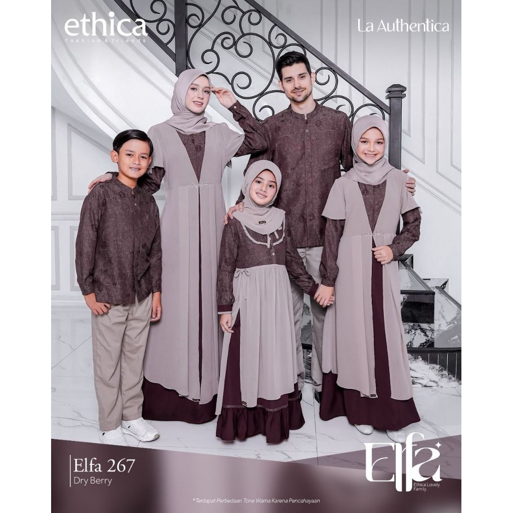 PROMO TERMURAH SARIMBIT ETHICA ELFA 267 DRY BERRY//KOKO KAHFI 244//GAMIS ANAK KAGUMI KIDS 128//KOKO 