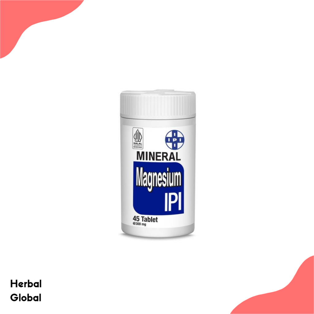 Suplemen Mineral Magnesium IPI Magnesium 45 Tablet
