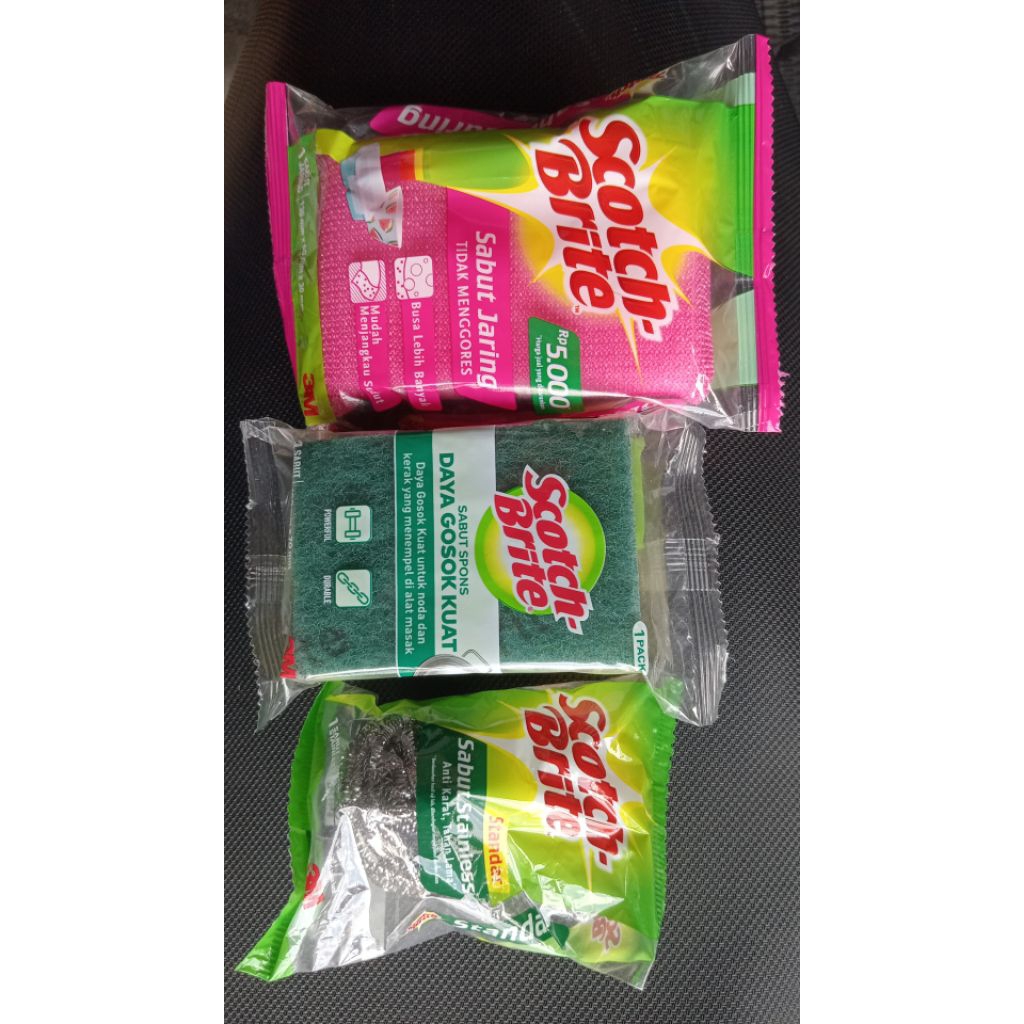 SCOTCH BRITE SPON CUCI PIRING