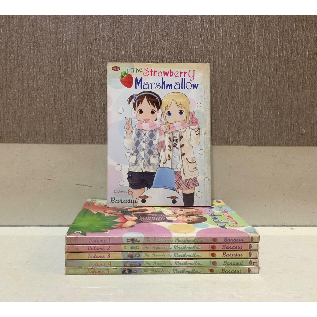 SET C - Komik Strawberry Marshmallow Set 1-6