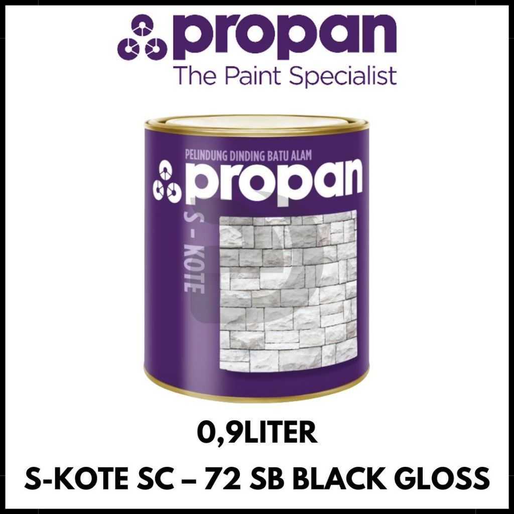 Yellowmarket Cat Pelapis Batu Alam Propan Stonkote Skote Stone Coat Coating Merah Bata Black Clear