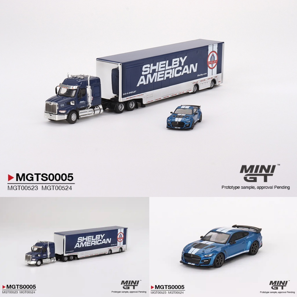 Mini GT MGTS0005 SHELBY Transporter Set