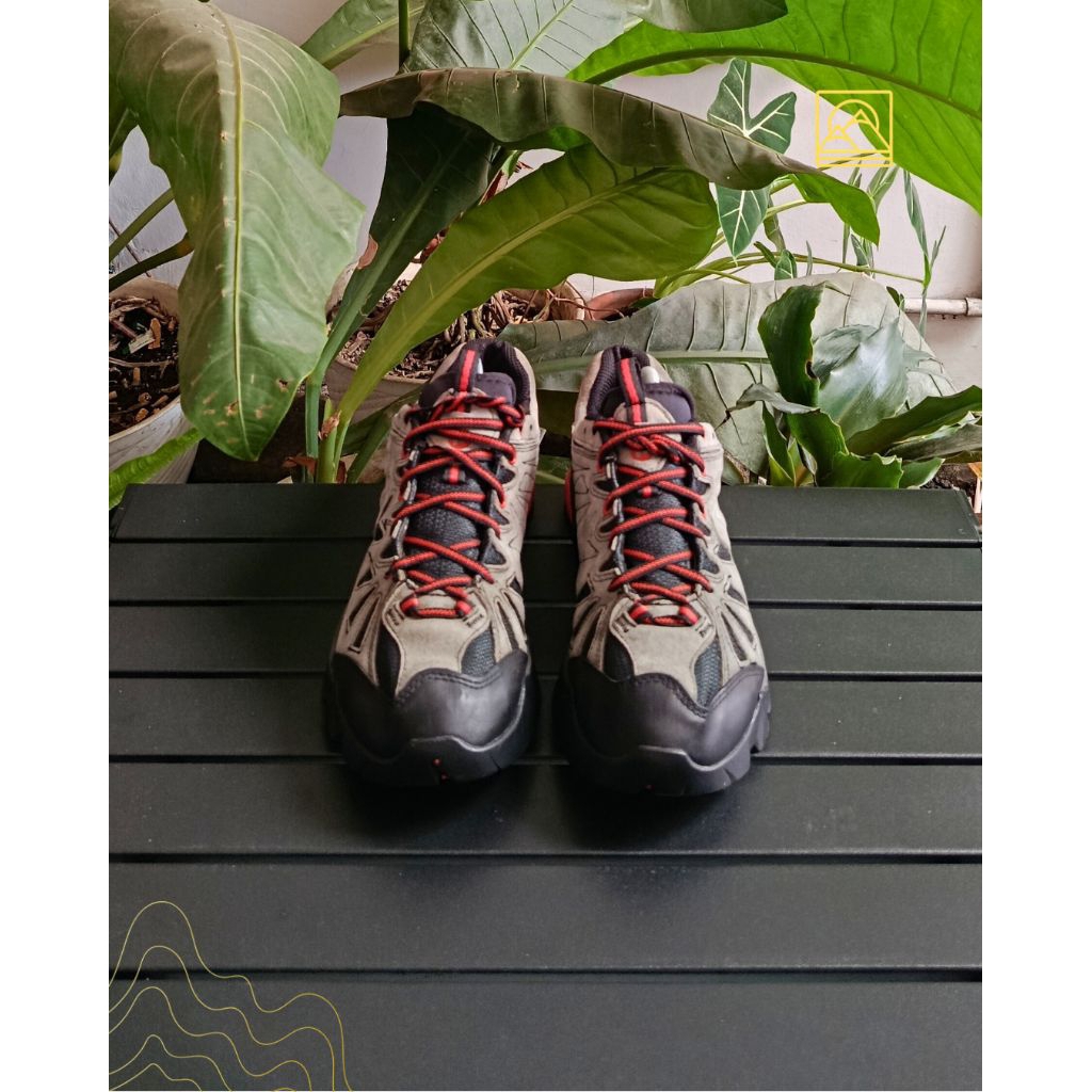 Sepatu outdoor - Merrell Capra GTX Granite/Orange