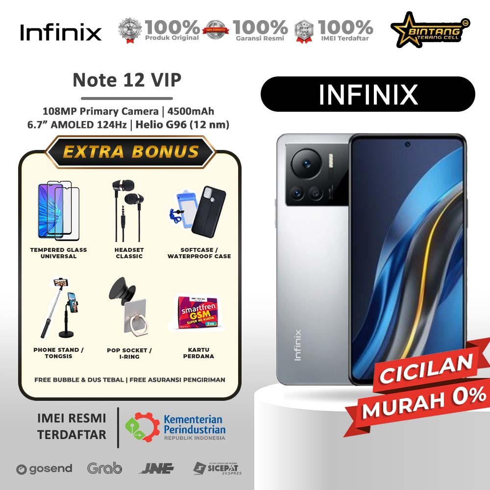 infinix note 12 VIP ram 8/256gb note12VIP note12vip garansi resmi