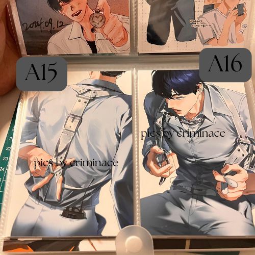 Postcard Plave Perkertasan Fanart PBox