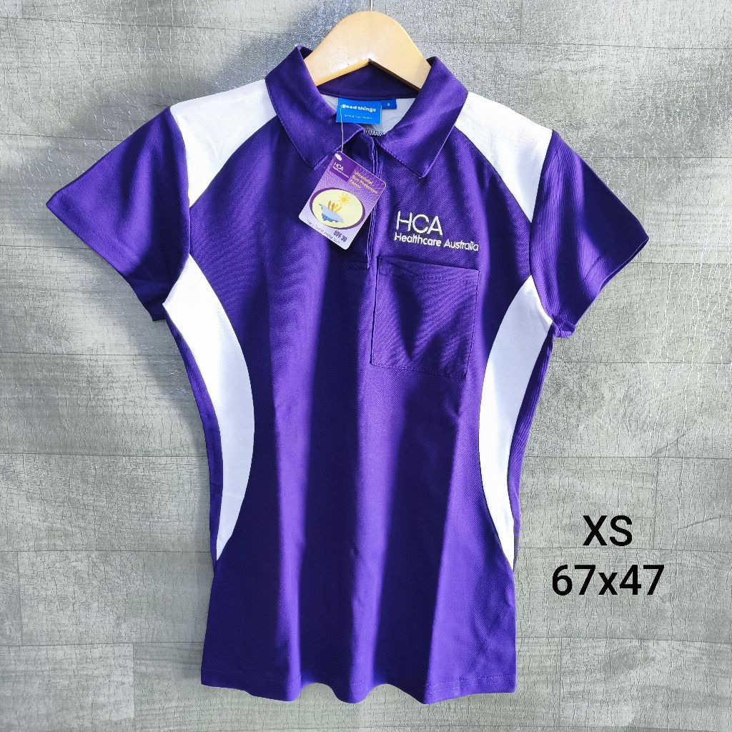 Kaos Jersey Kerah HCA Ausi BNWT Anak